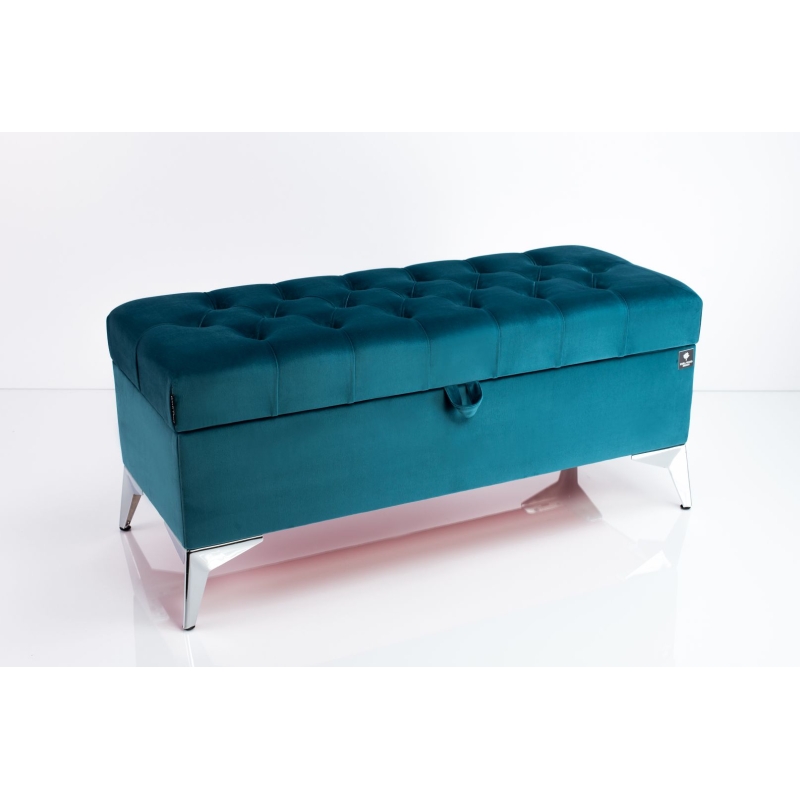 Tufted Storage Bench